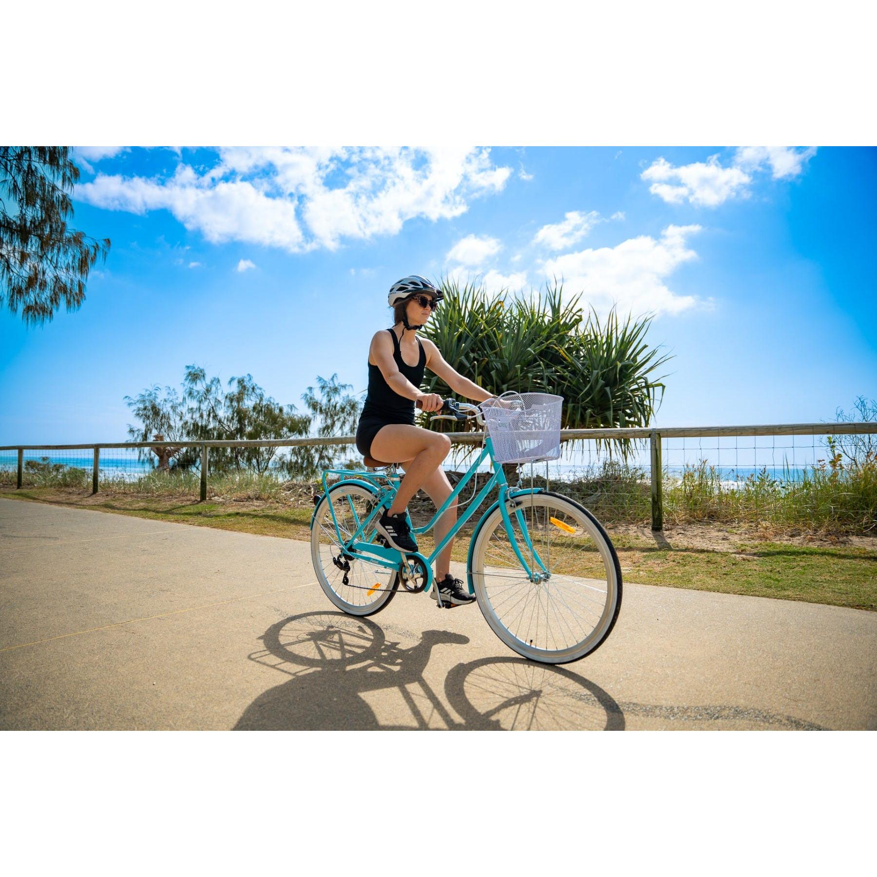 Pedal Uptown Vintage Cruiser Bike Classic Blue