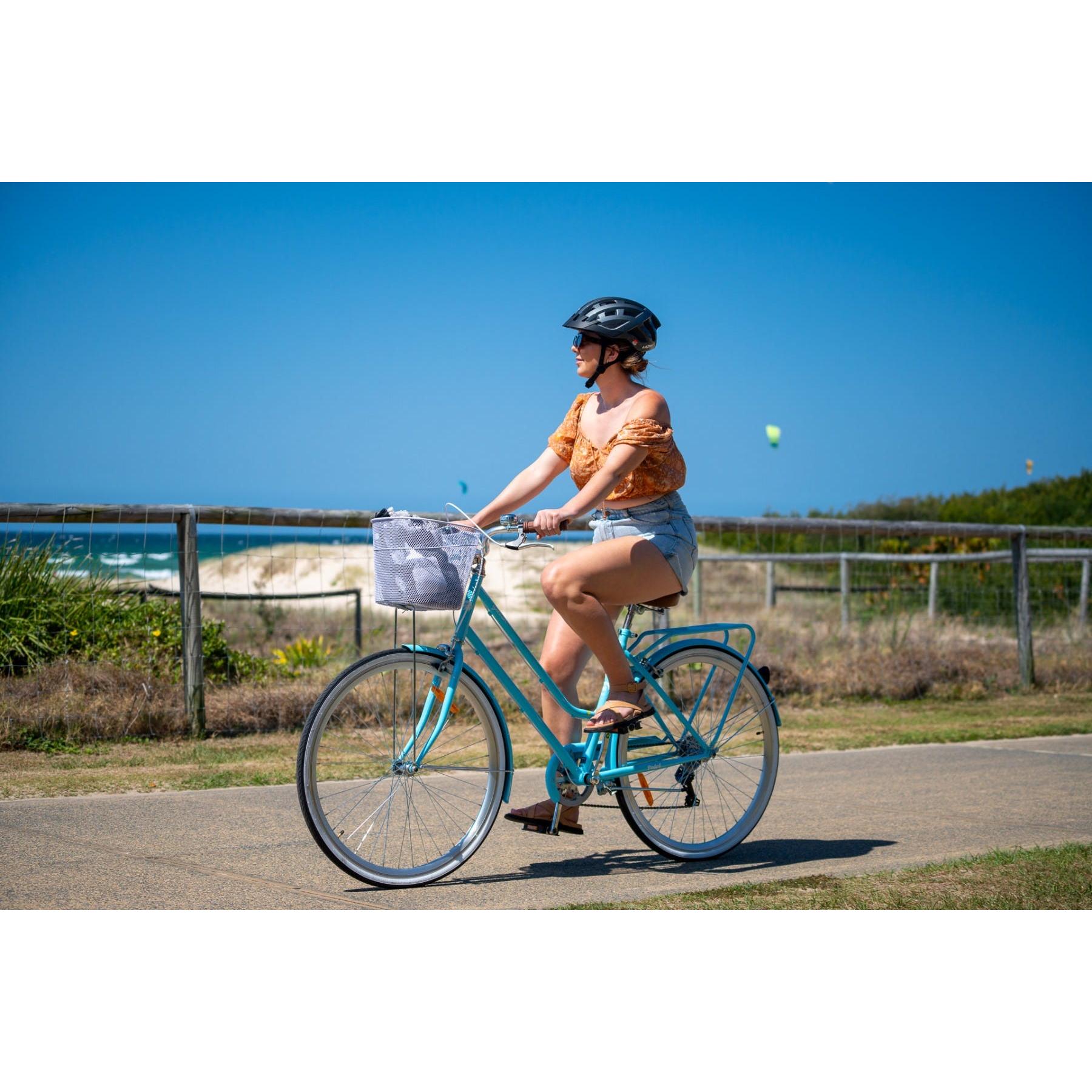 Pedal Uptown Vintage Cruiser Bike Classic Blue
