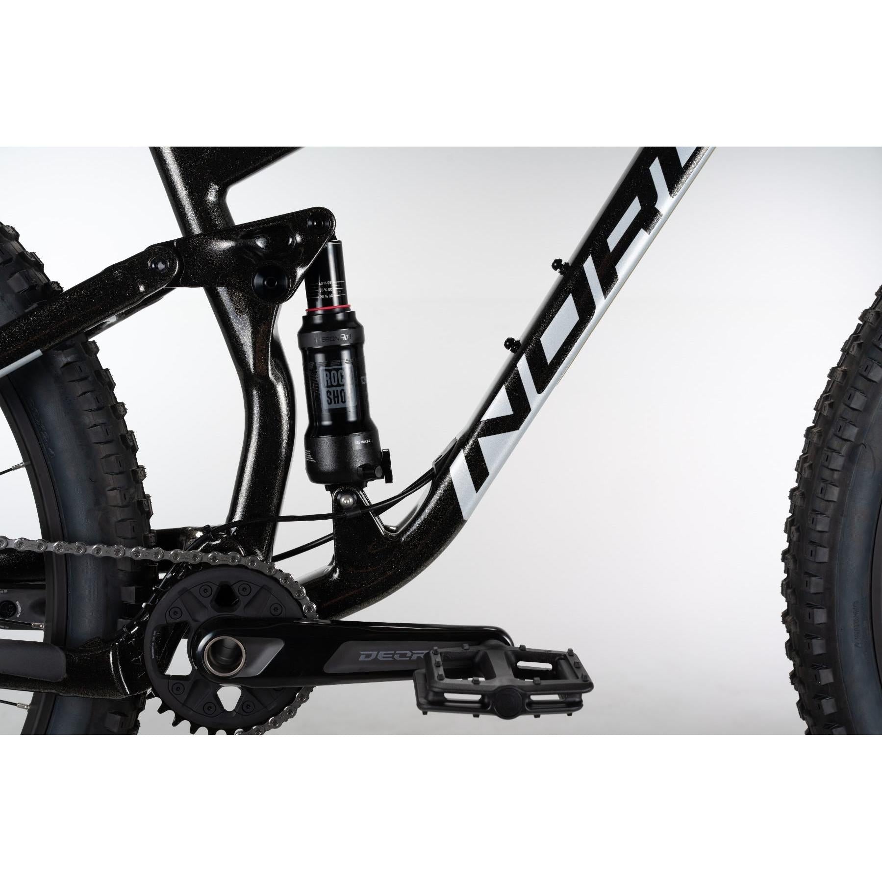 Norco Fluid FS 1 29 Mountain Bike Black/Silver