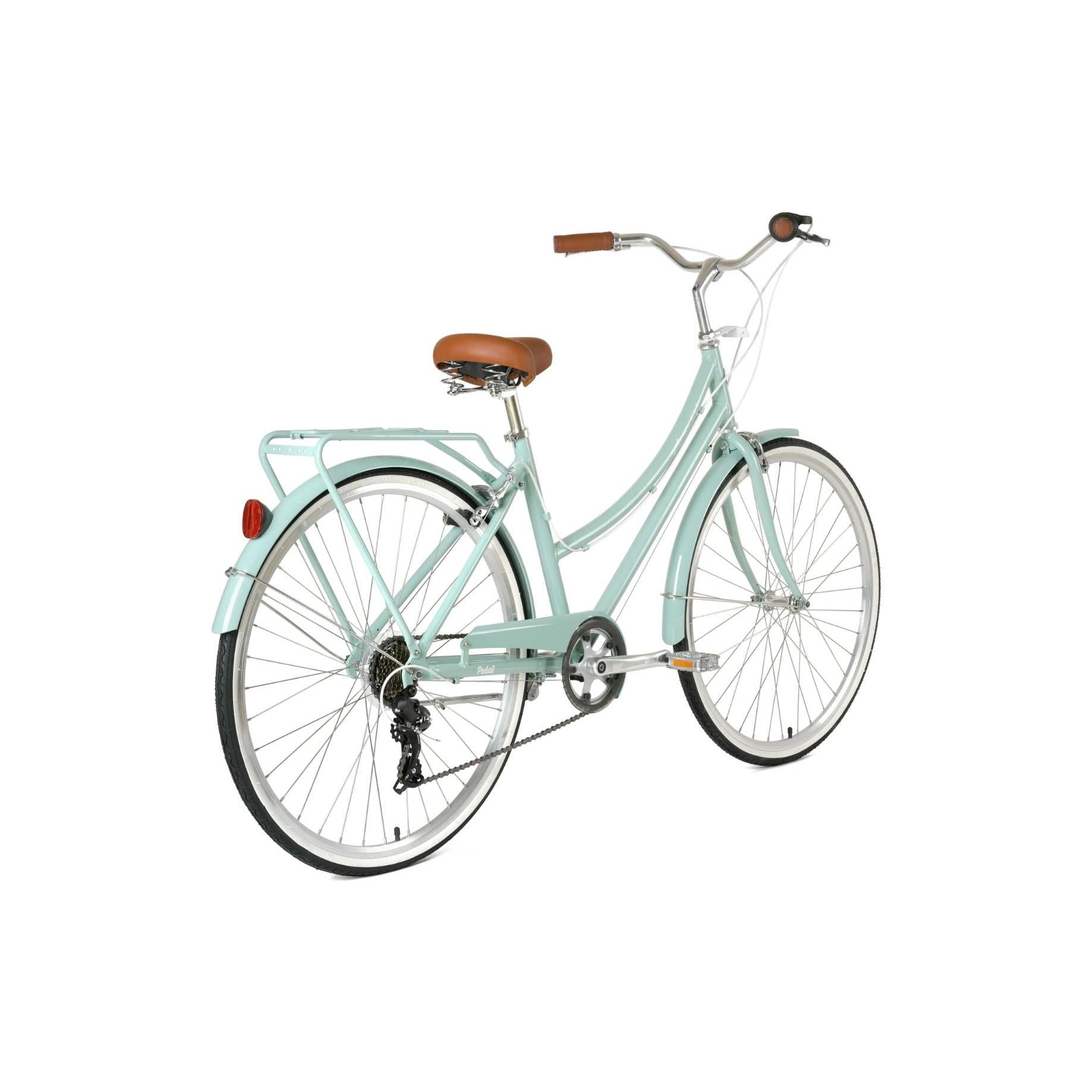 Pedal Uptown DLX Vintage Cruiser Bike Sage Green