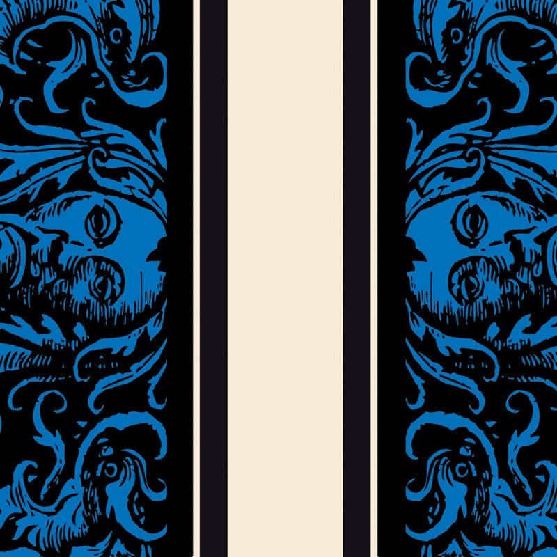 Dirtsurfer Demons Mudguard Blue