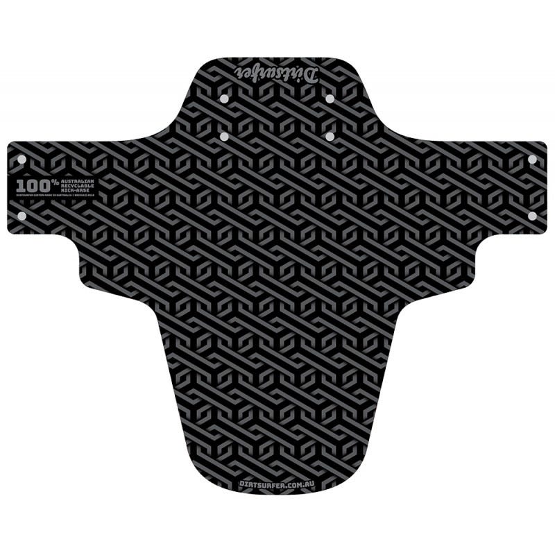 Dirtsurfer GeoWeave Mudguard Blacker