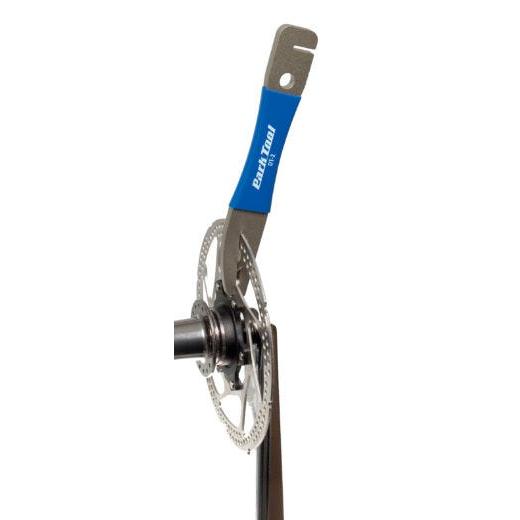 Super B Rotor Truing Fork Tool - TB-MW40 For Adjusting Bent Brake Rotors, Dual Slot Steel Design