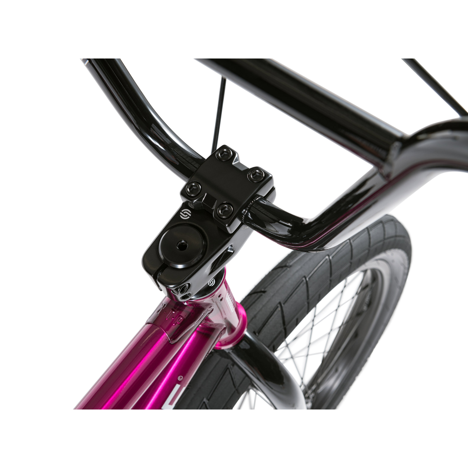 WTP CRS Freecoaster 20.25'' BMX Bike Translucent Berry Blast
