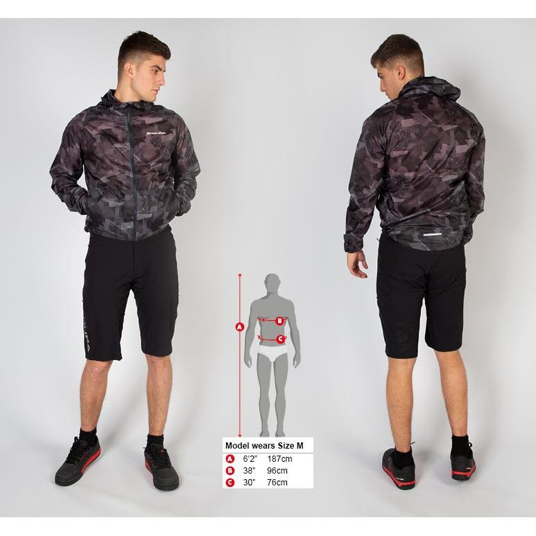 Endura Singletrack DuraJak Jacket Grey Camo