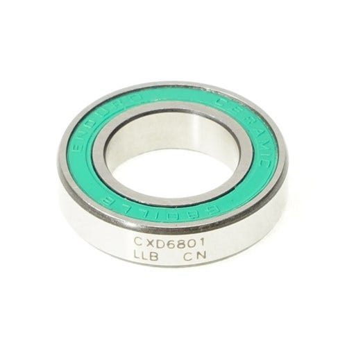 Enduro CXD 6801 LLB XD15 ABEC-5 CERAMIC RADIAL BRN (C3) HUB - 12 X 21 X 5MM