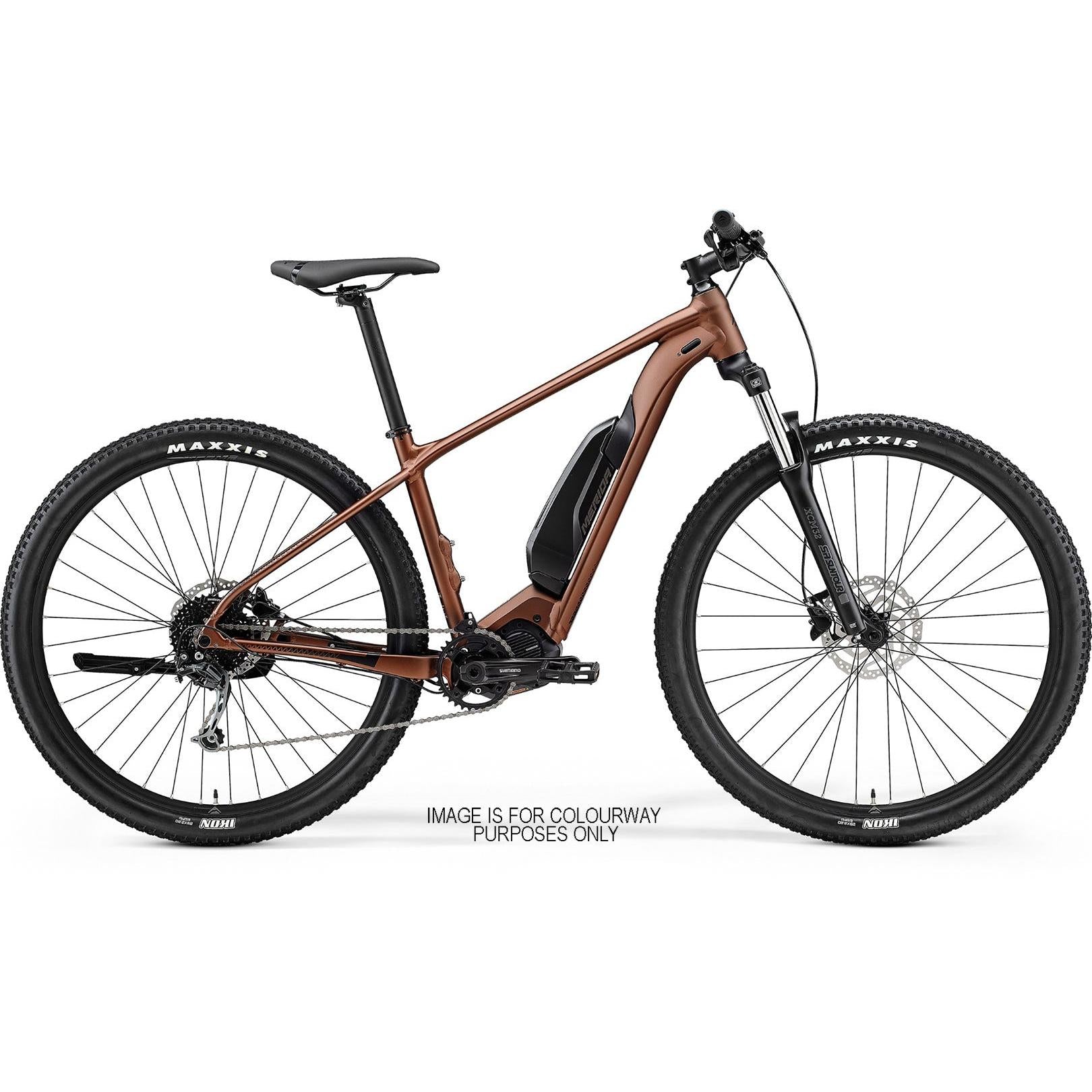 Merida eBig Nine 300 SE Electric Mountain Bike Silk Bronze/Black