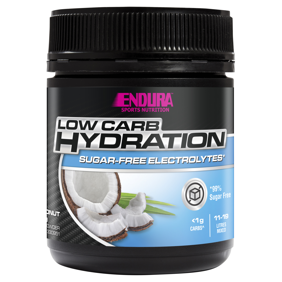 Endura Rehydration Low Carb Fuel Coconut 122g