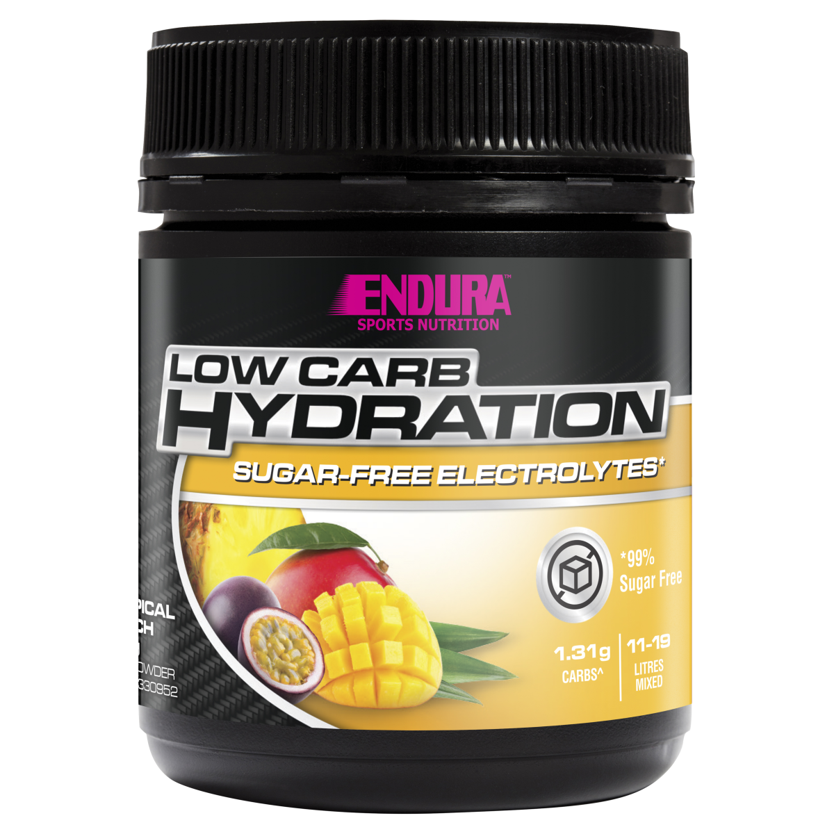 Endura Rehydration Low Carb Fuel Tropical Punch 135g