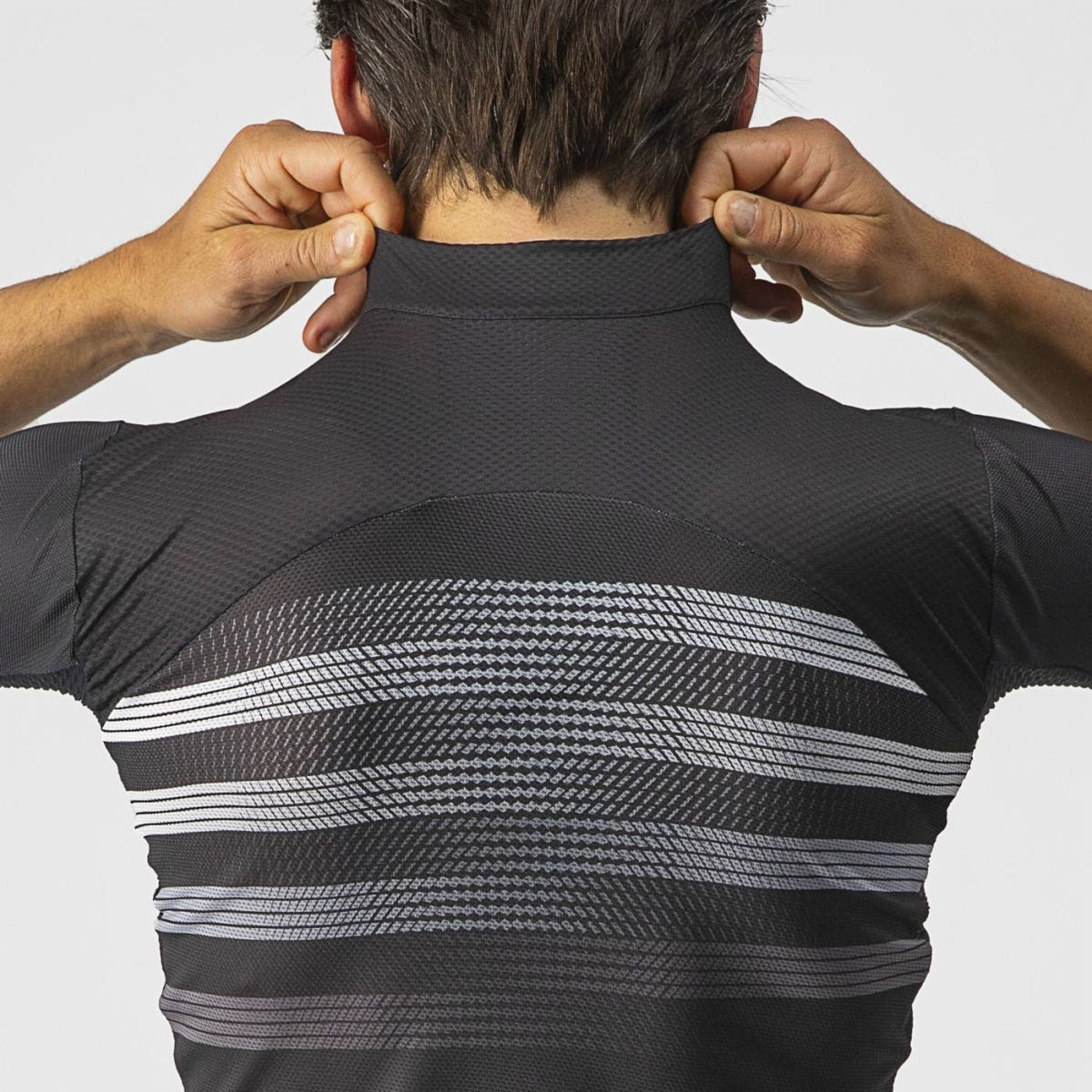 Castelli Endurance Pro Jersey Light Black/White