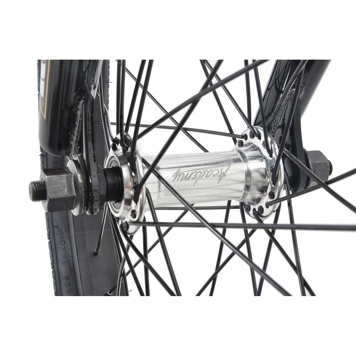 Academy Entrant 20 BMX Bike Gloss Black/Rainbow