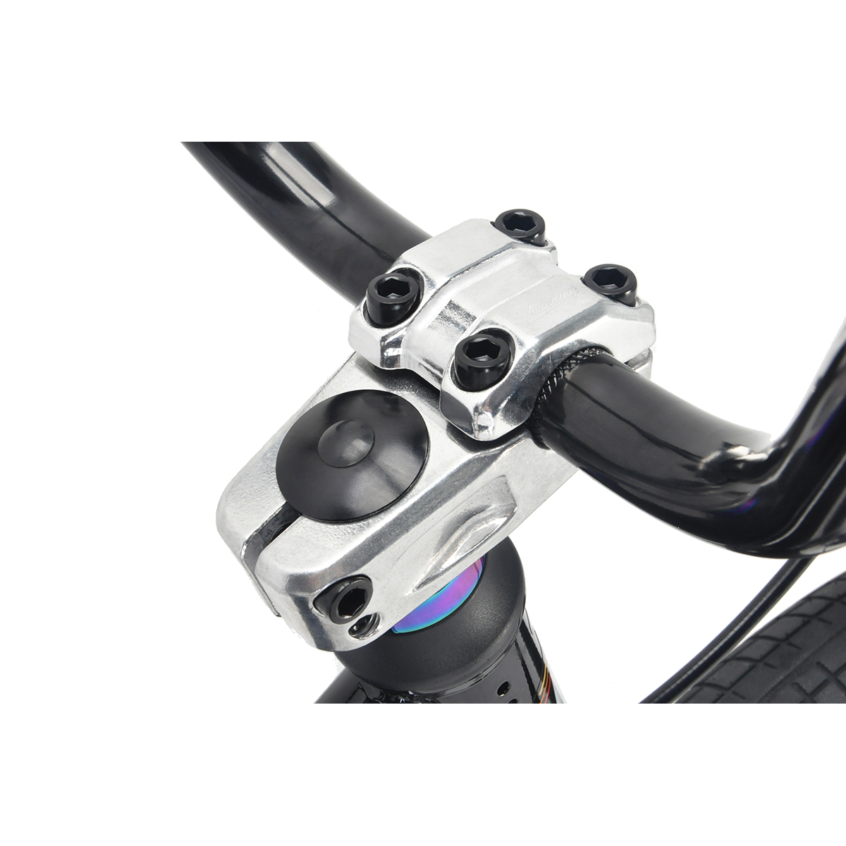 Academy Entrant 20 BMX Bike Gloss Black/Rainbow