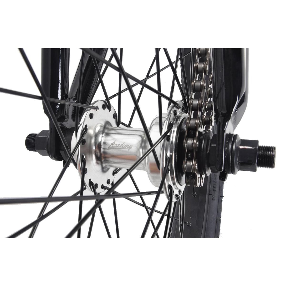 Academy Entrant 20 BMX Bike Gloss Black/Rainbow