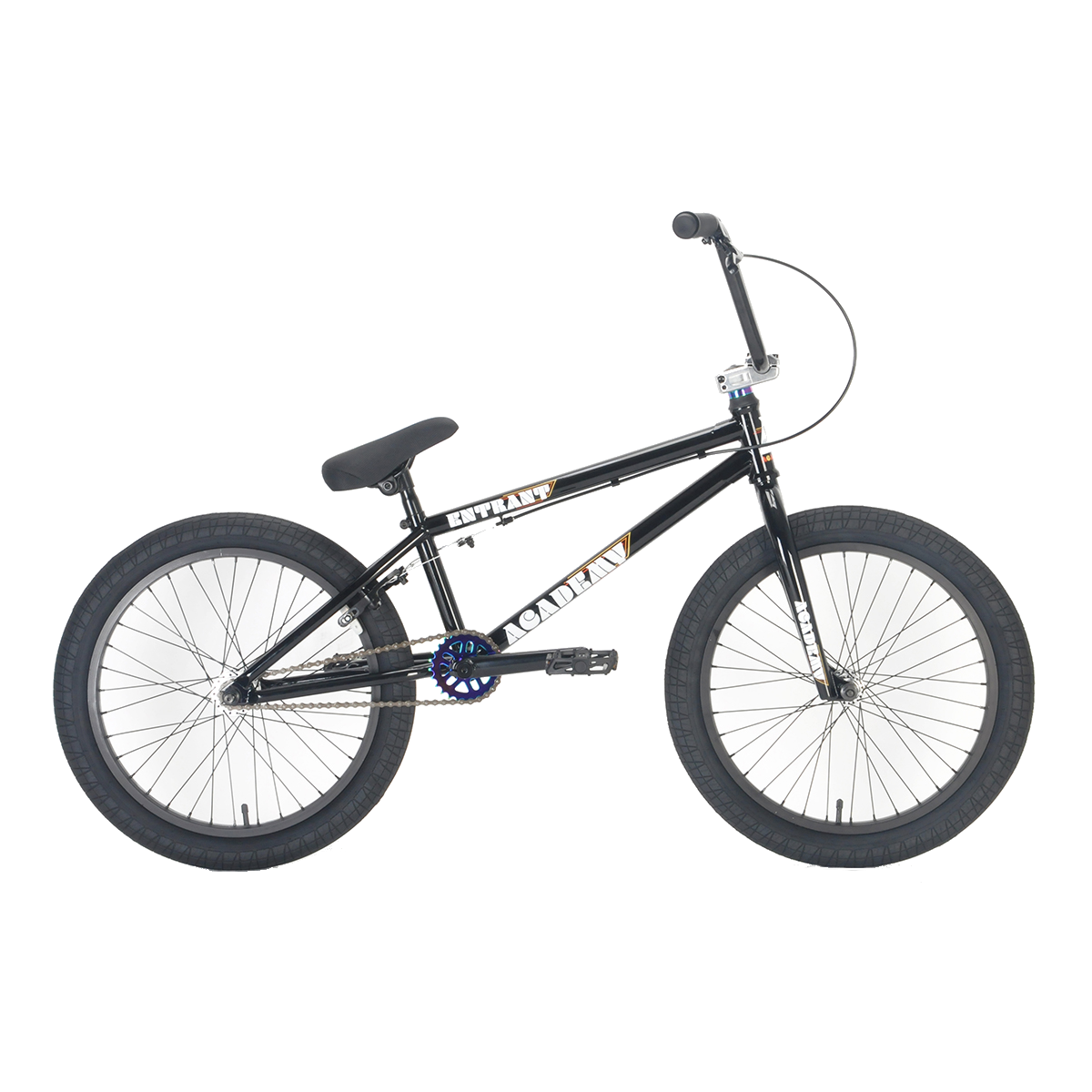 Academy Entrant 20 BMX Bike Gloss Black/Rainbow