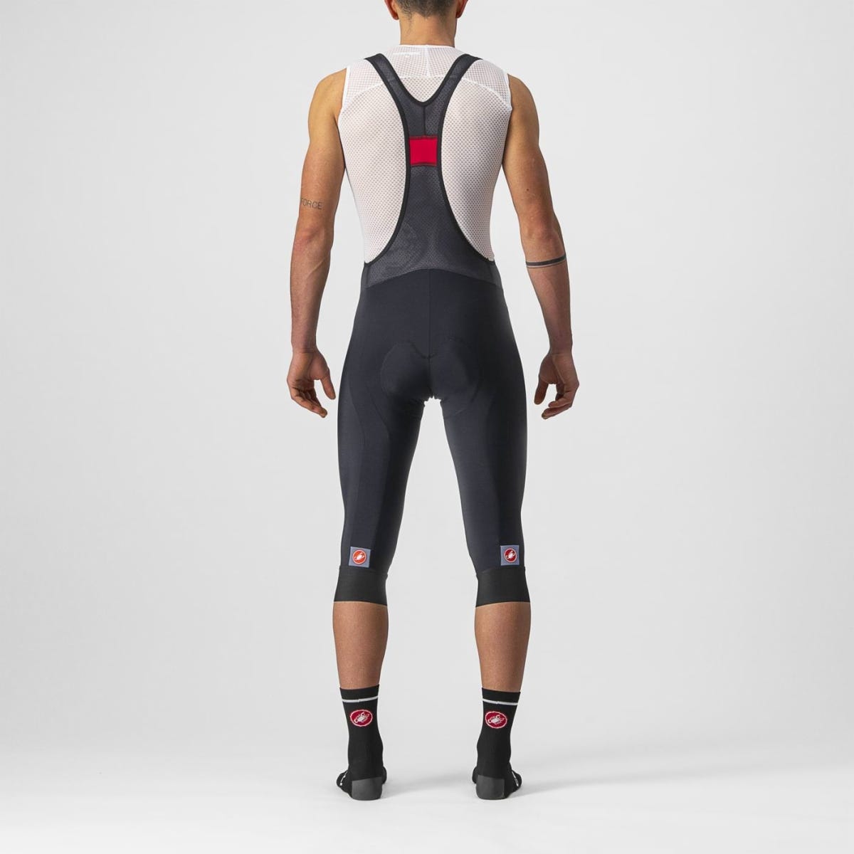 Castelli Entrata 3/4 Length Men's Bibknicks Black
