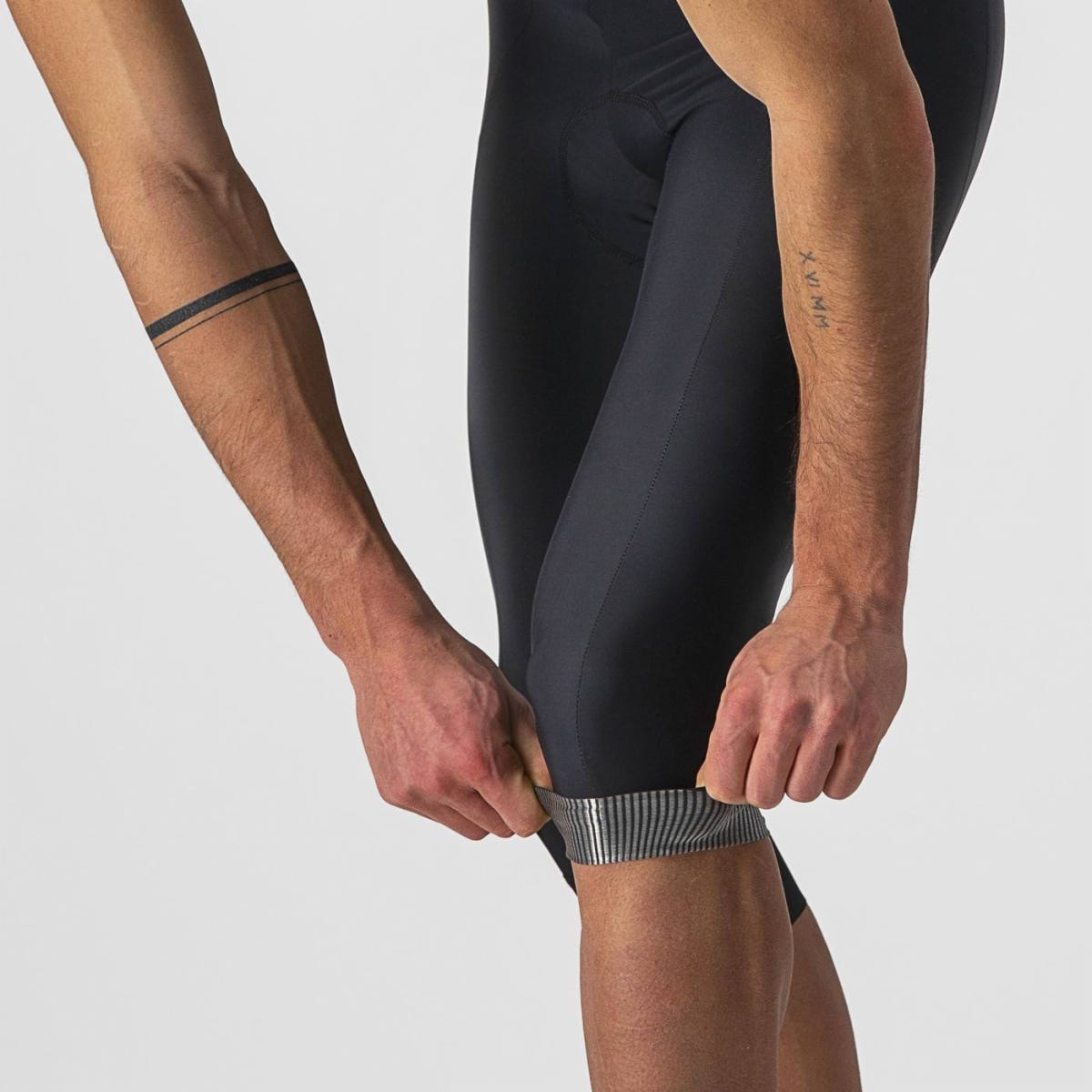 Castelli Entrata 3/4 Length Men's Bibknicks Black