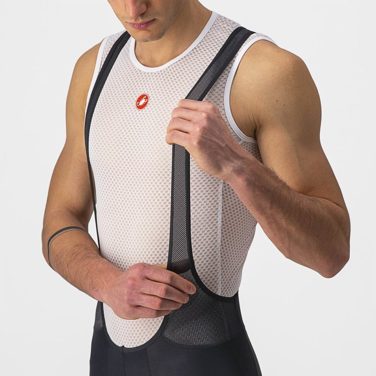 Castelli Entrata 3/4 Length Men's Bibknicks Black