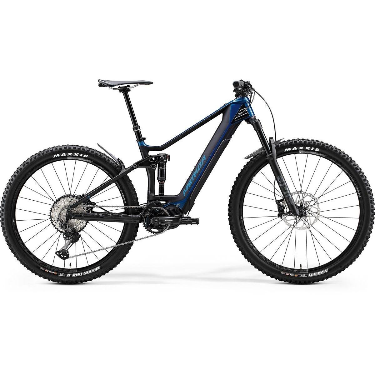 Merida eOne Forty 8000 Electric Mountain Bike Glossy Ocean Blue/Matt Black (2020)