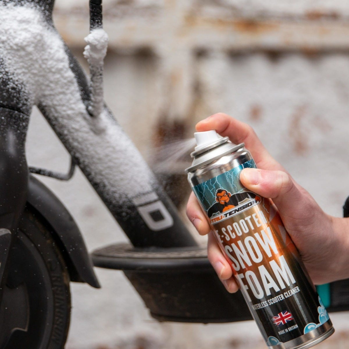Tru-Tension E-Scooter Snow Foam 250ml (Aerosol)