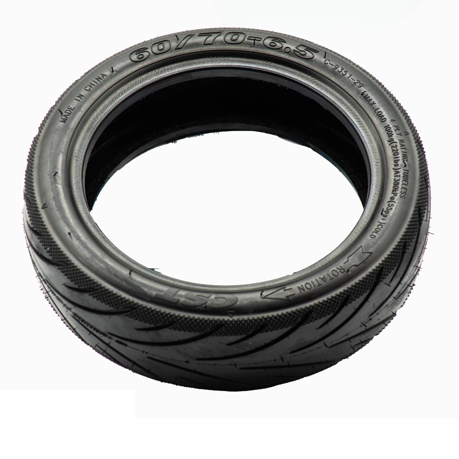 10'' Electric Scooter Tyre 60/70-6.5 10x3'' Self Healing suits Segway