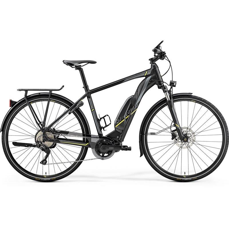 Merida eSpresso 500 EQ E-Hybrid Bike Matt Black/Neon Yellow