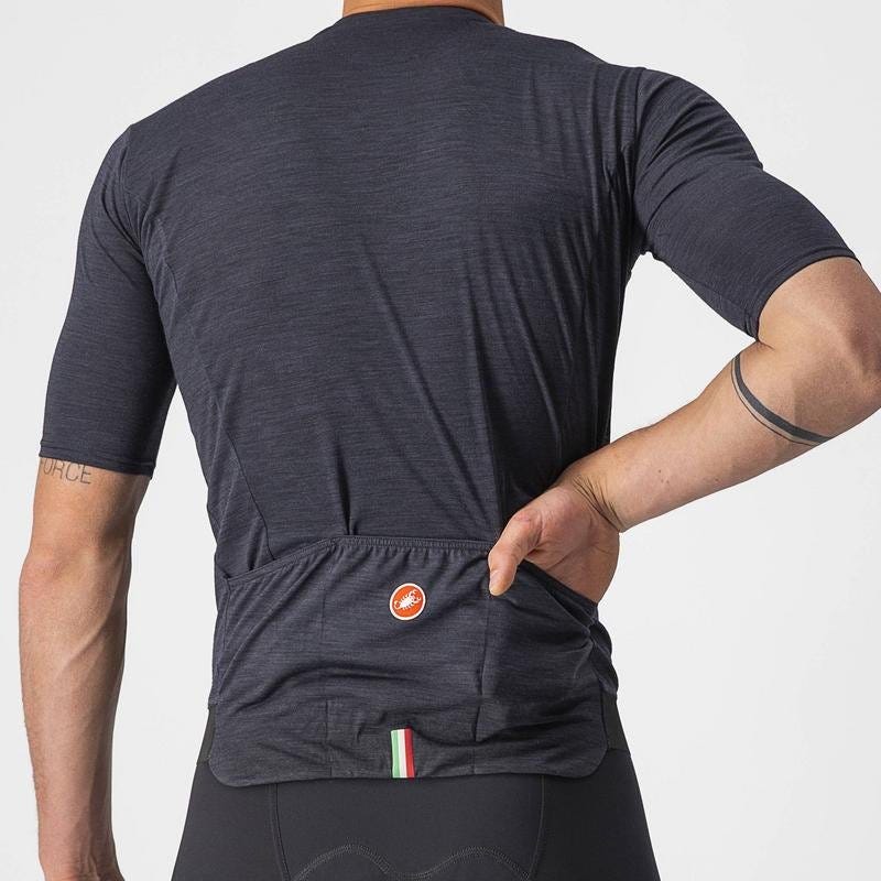 Jersey Castelli22 ESSENZA JERSEY LIGHT BLACK