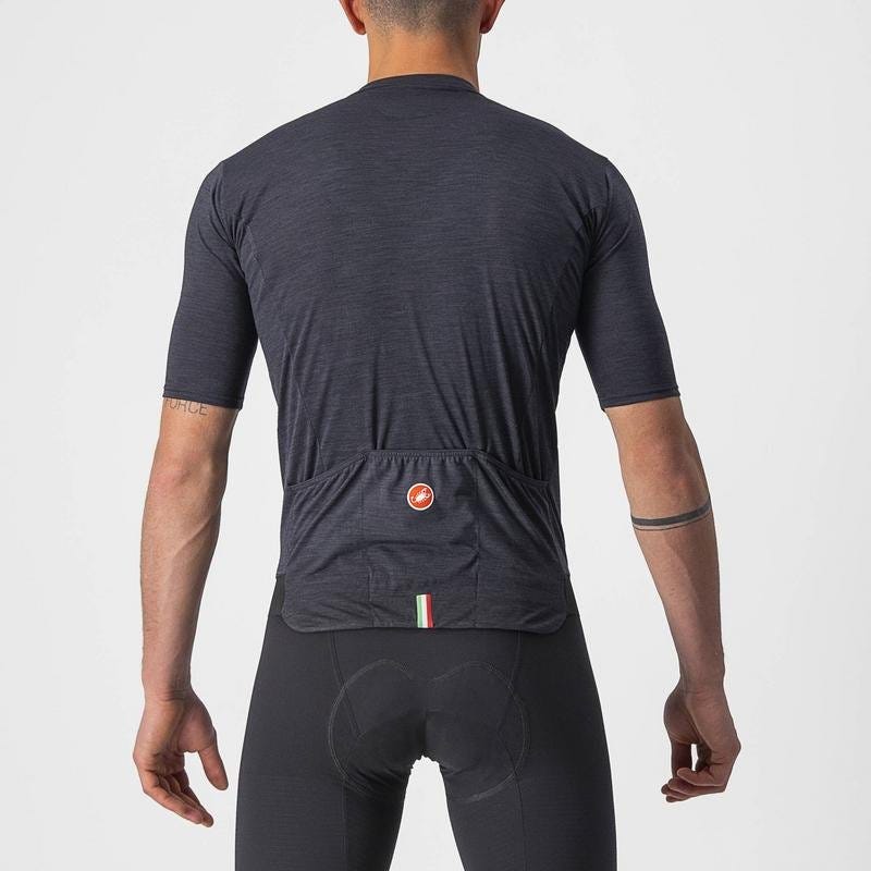 Jersey Castelli22 ESSENZA JERSEY LIGHT BLACK