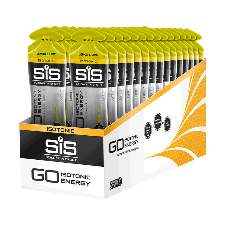 SIS GO Isotonic Energy Gels Lemon & Lime (Box 30 x 60ml)