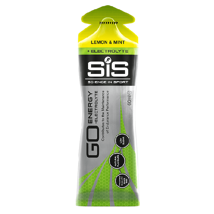 SIS GO Lemon & Mint Energy Plus Electrolytes Gel 60mL