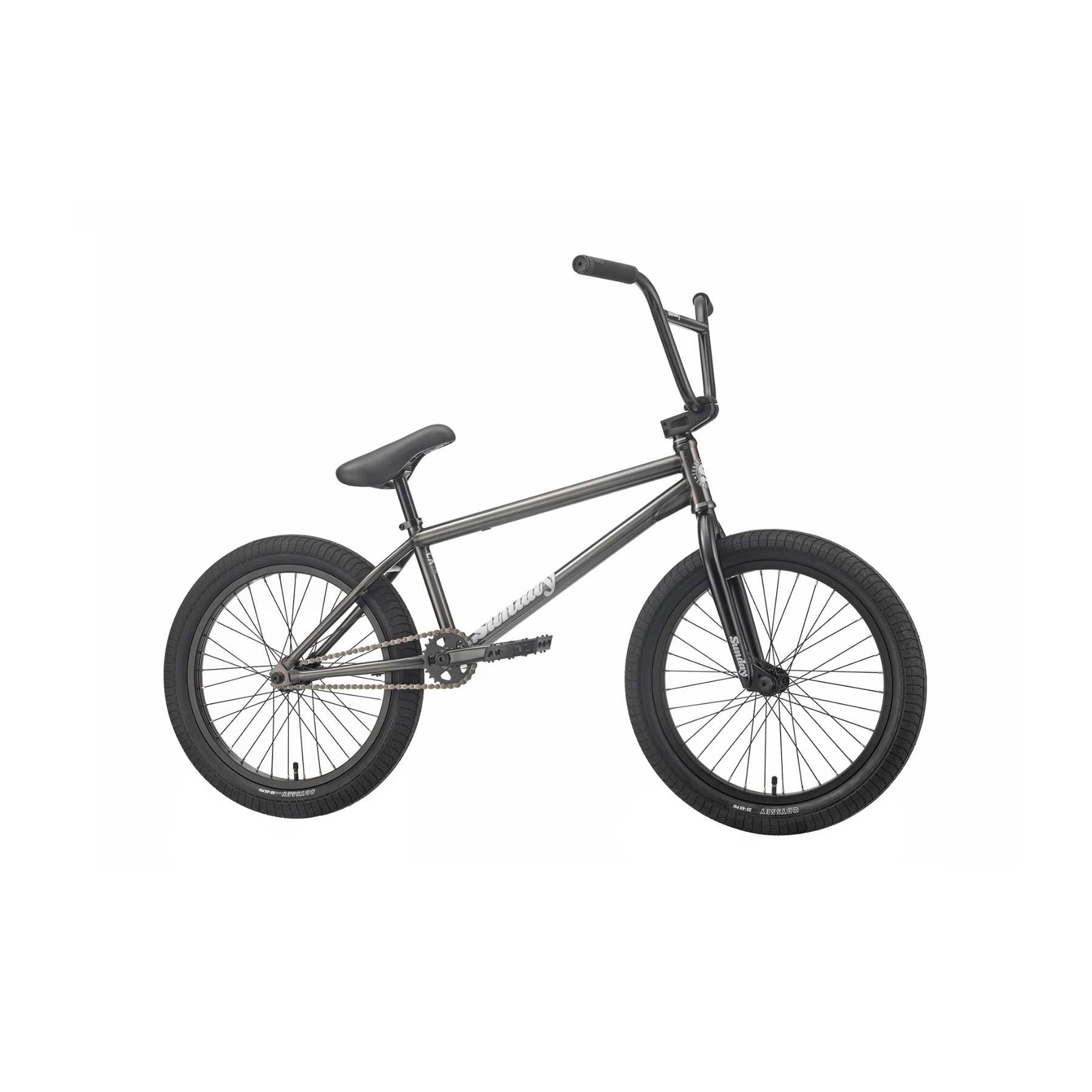 Sunday Ex Chris Childs Signature BMX Bike 21 Inch TT Matt Trans Black
