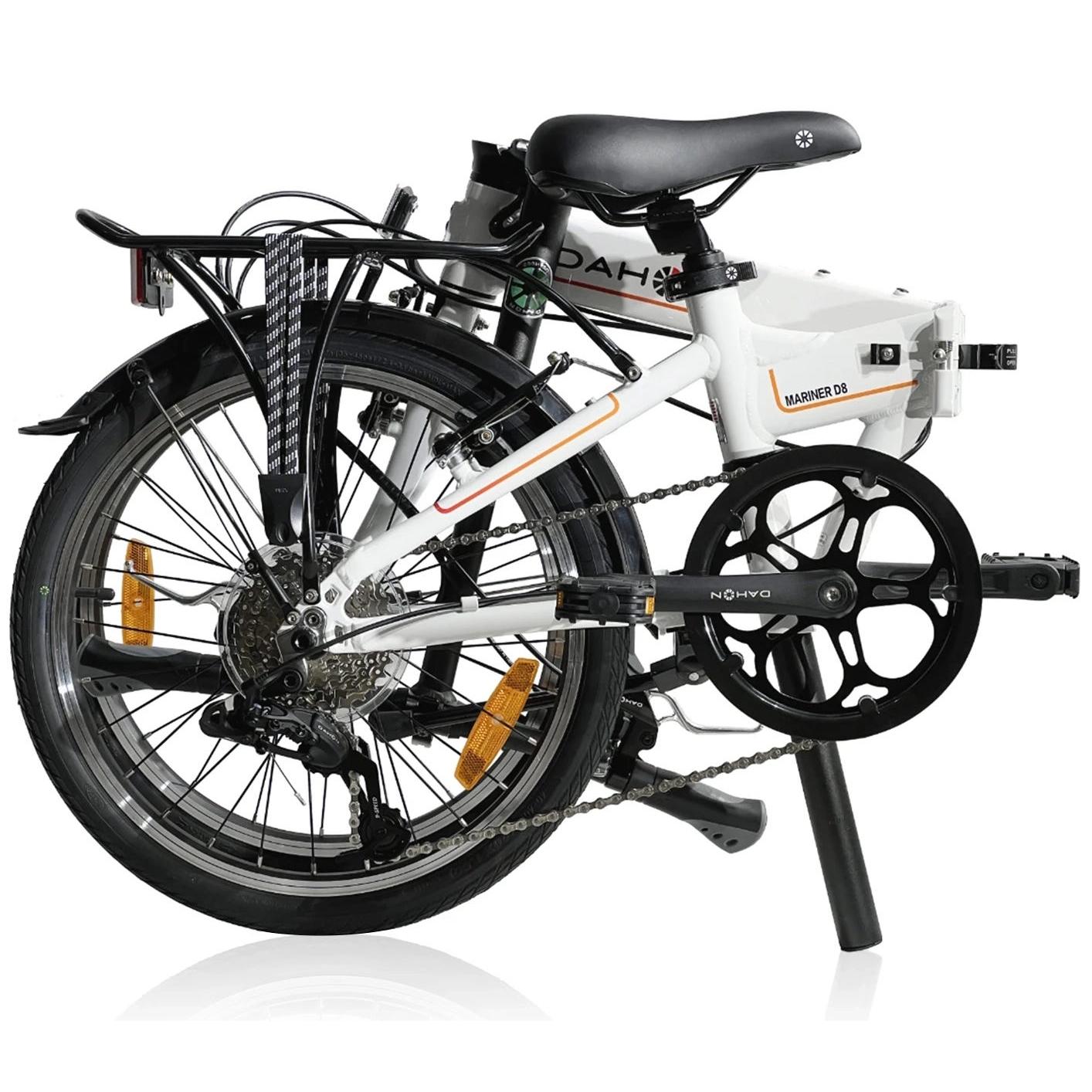 Dahon Mariner D8 Folding Bike White – 99 Bikes