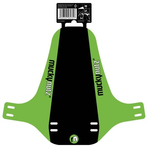 Mucky Nutz Face Mudguard Black/Green