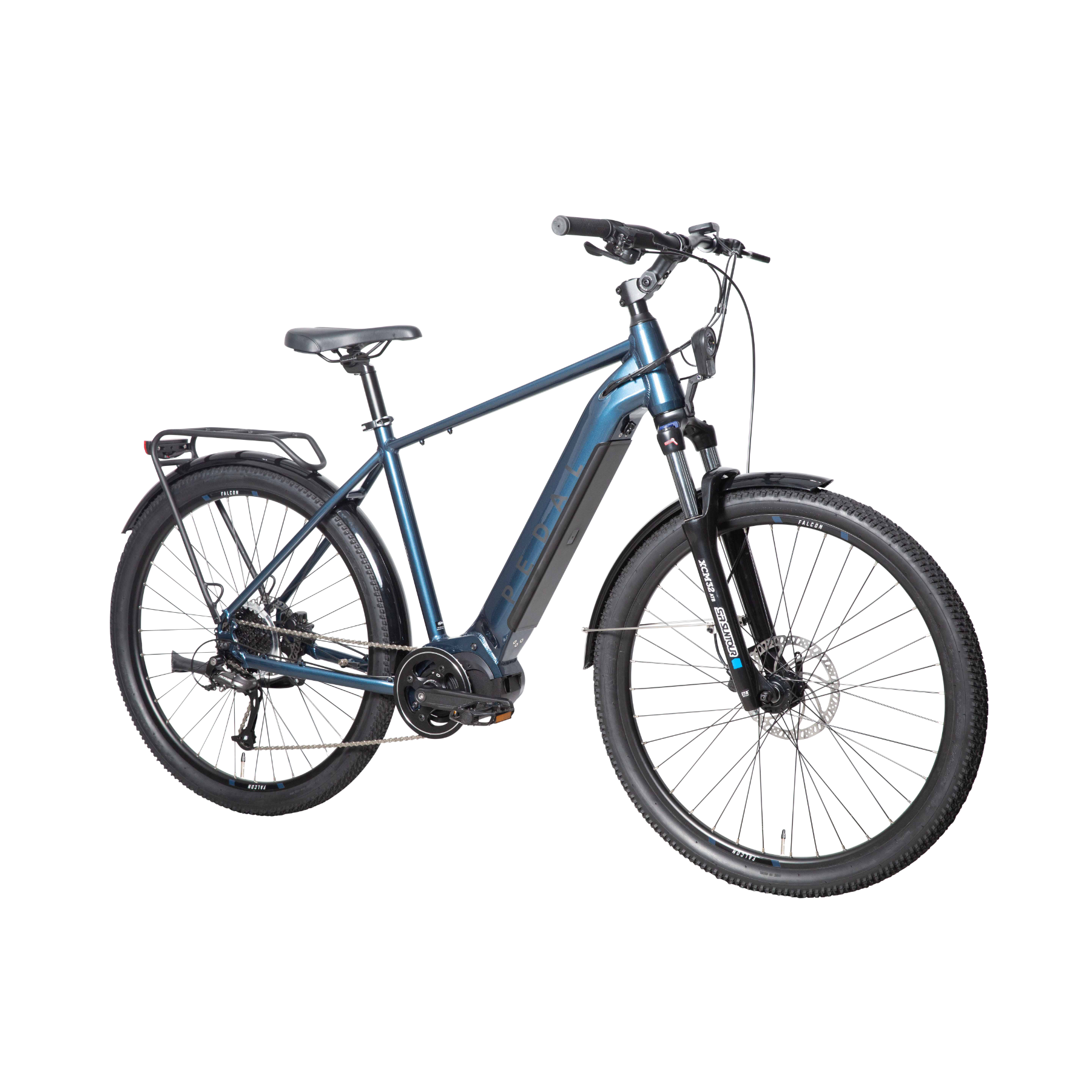 Pedal Falcon 3 Electric Hybrid Bike Midnight Blue
