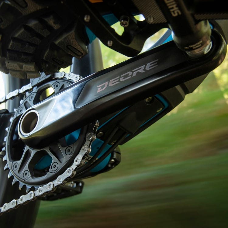 Shimano Deore FC-M6120 Front Crankset 175mm 30T Black