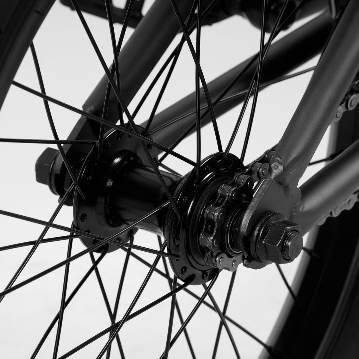 Raven Trickster 18inch BMX Bike Gloss Black