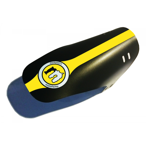 Mucky Nutz Face Front Mudguard Black/Yellow