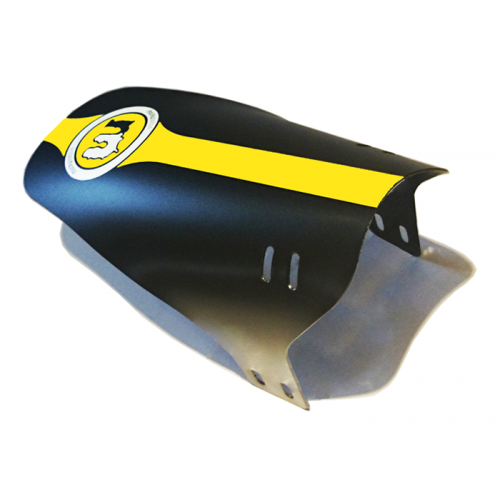 Mucky Nutz Face Front Mudguard Black/Yellow