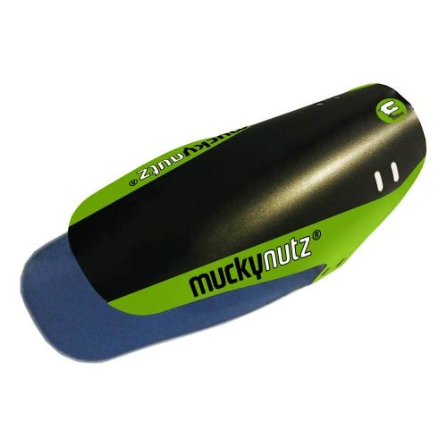 Mucky Nutz Face Mudguard Black/Green
