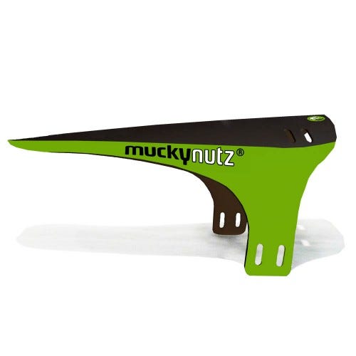 Mucky Nutz Face Mudguard Black/Green