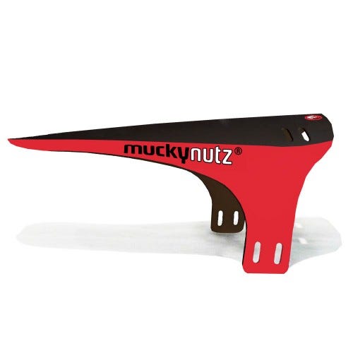 Mucky Nutz Face Front Mudguard Black/Red