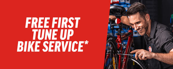 Free first tune up bike service*