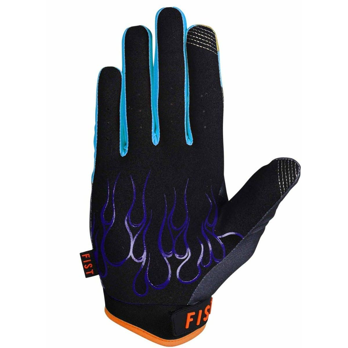 FIST Full Finger Strapped MTB Gloves Metal Lords