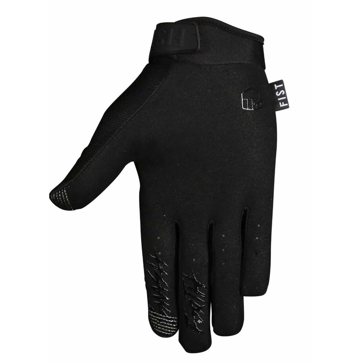 FIST Full Finger Youth MTB Gloves Black Stocker