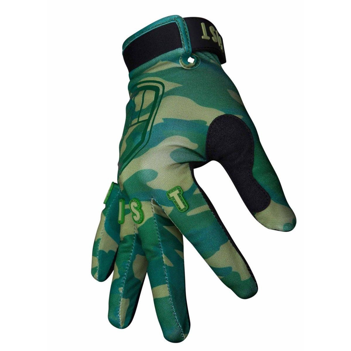 FIST Full Finger Youth MTB Gloves Camo Stocker
