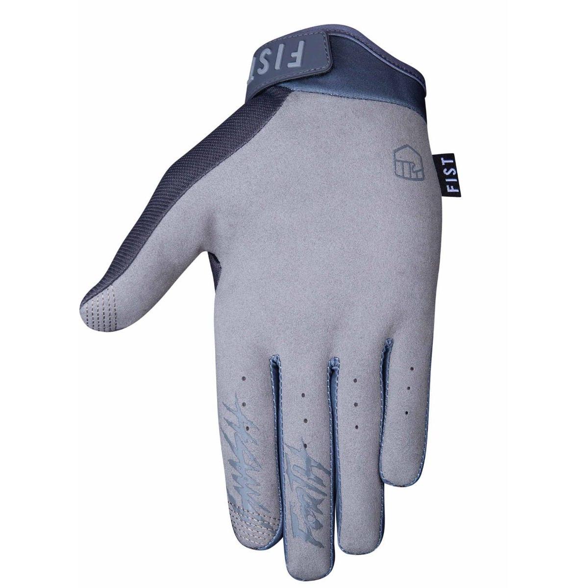 FIST Full Finger MTB Gloves Grey Stocker