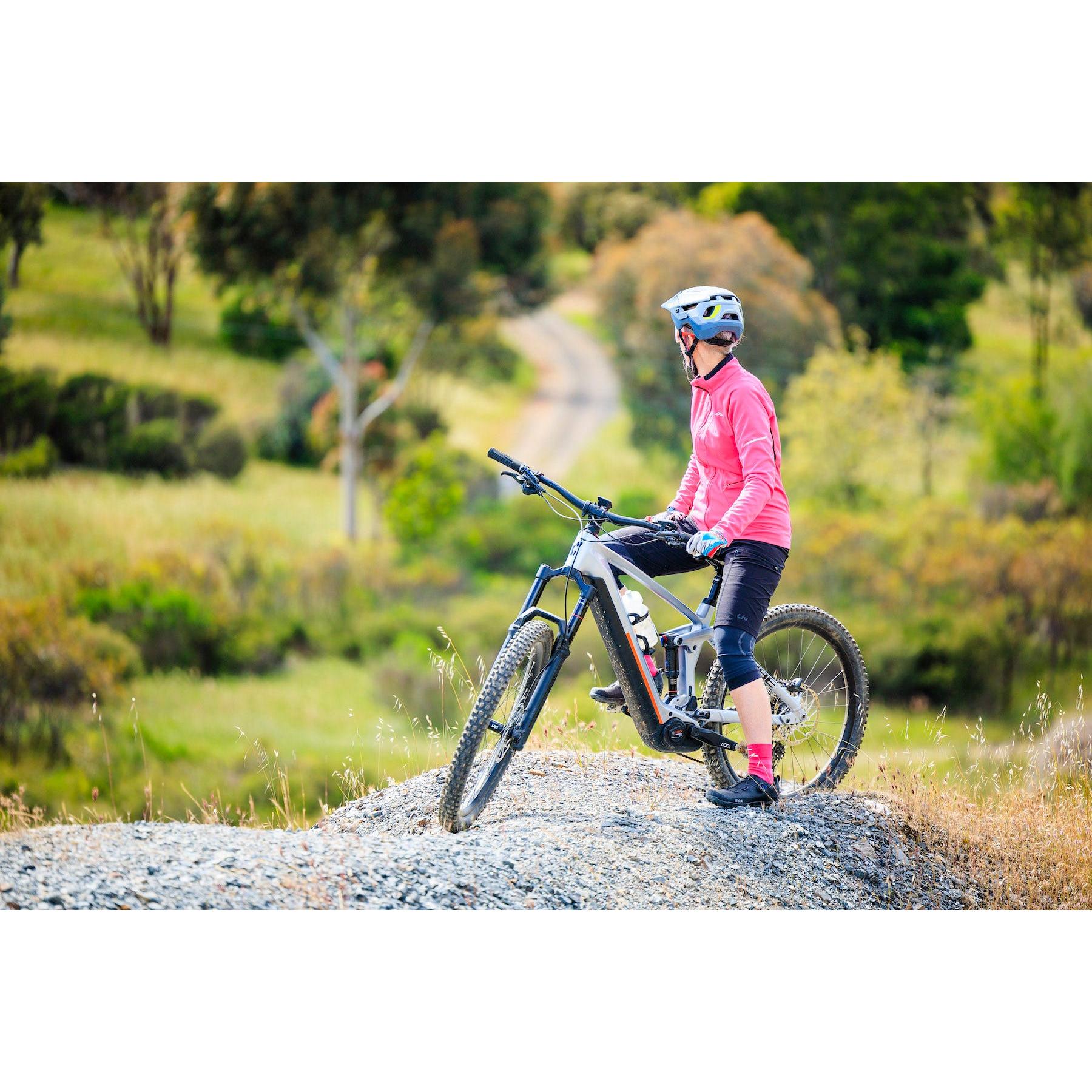 Cube Stereo Hybrid 160 HPC SL 750 27.5 Dual Suspension Electric Mountain Bike Polar Silver 'n' Orange