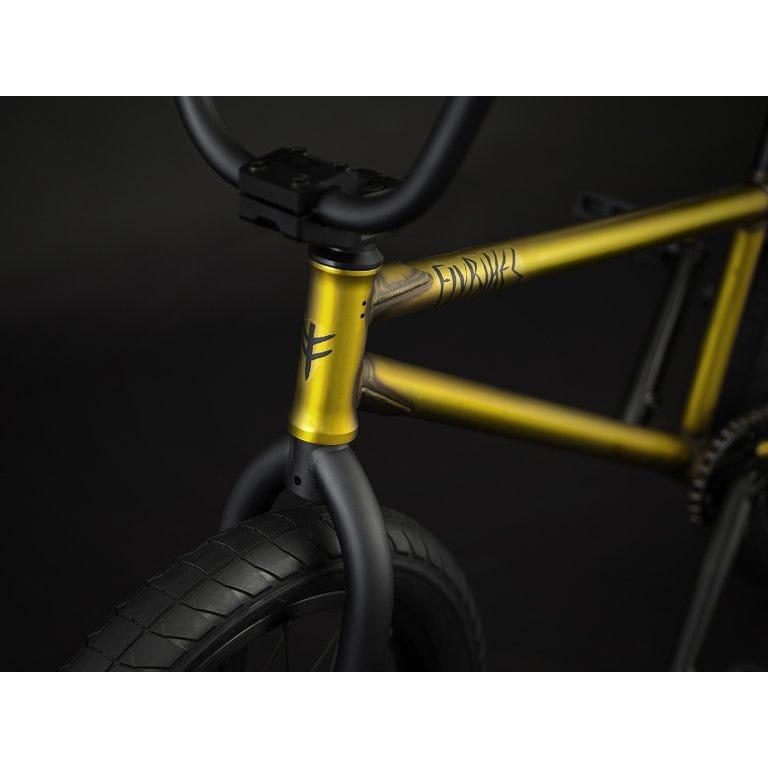 Fly Omega Freecoaster BMX Bike 21" TT Flat Trans Gold