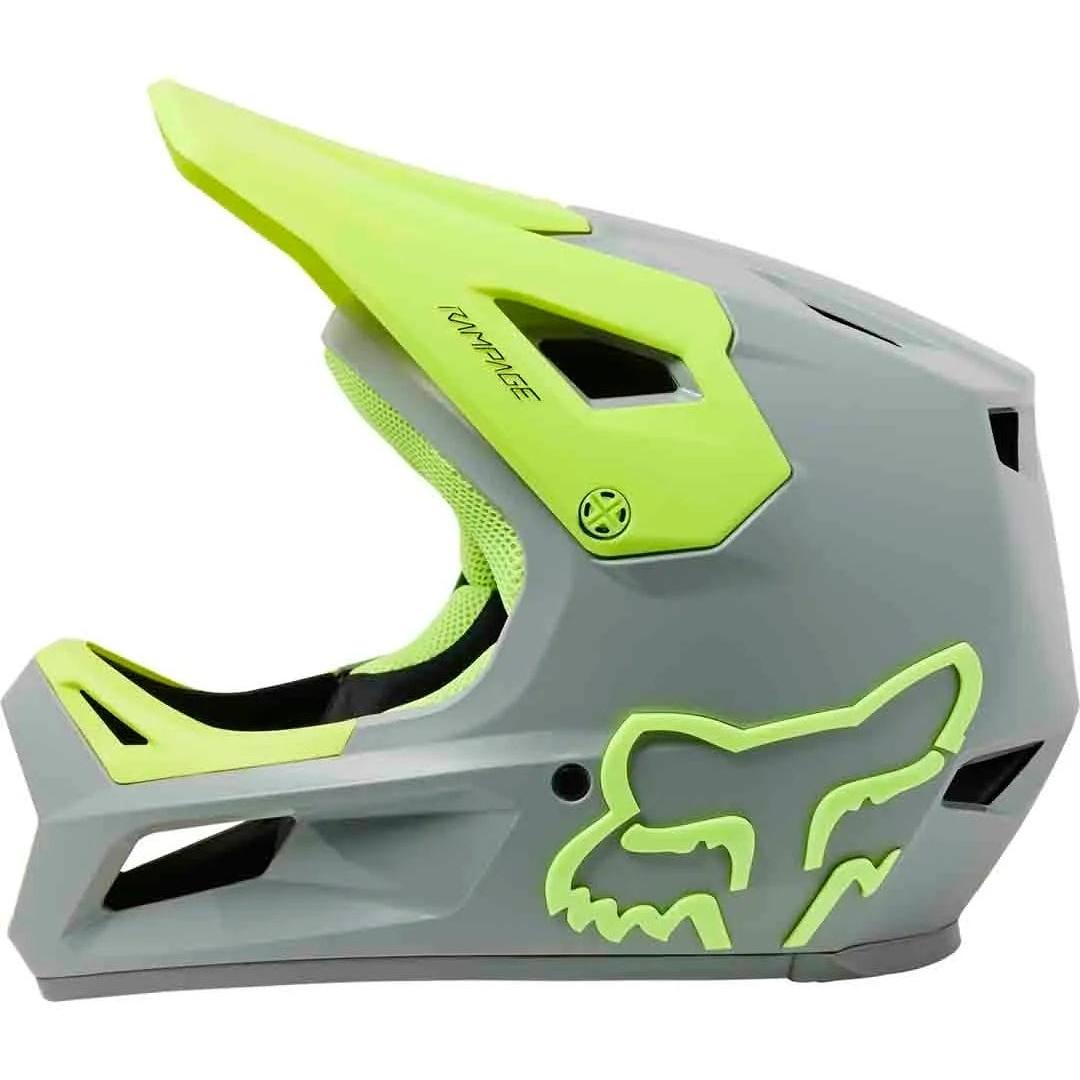 FOX Rampage Fullface MIPS Helmet Ceshyn Grey/Fluoro 2023