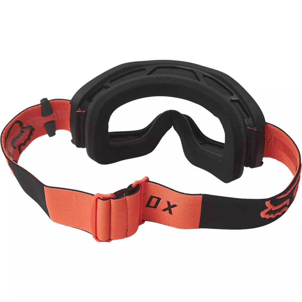 FOX Main Stray Youth Goggle Orange/Black with Clear Lens 2023