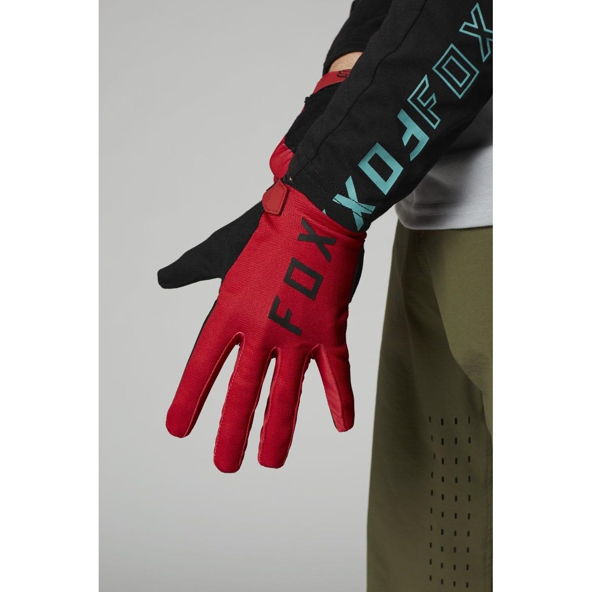 FOX Ranger Gel Full Finger Gloves Chili